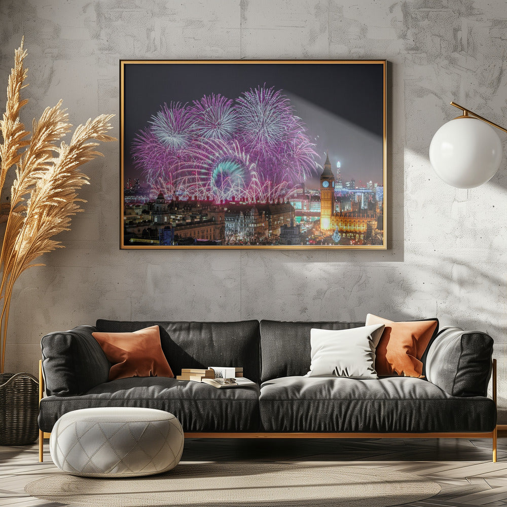 New Year Fireworks | Poster