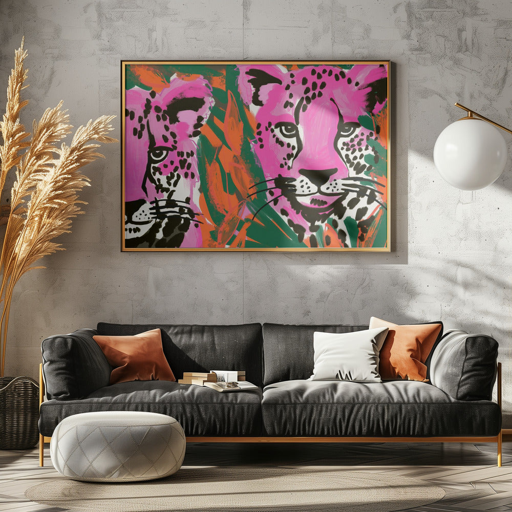 Pink leo | Poster
