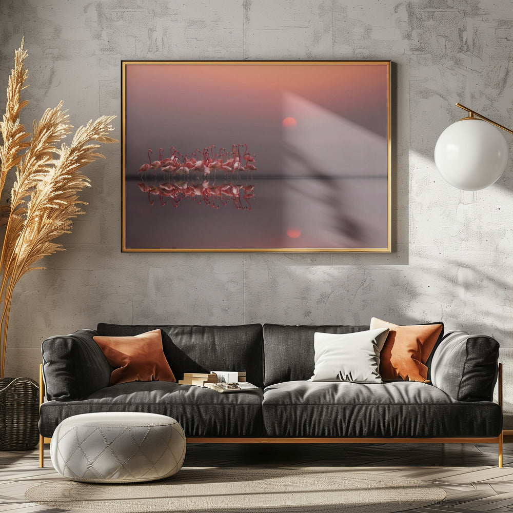 lilla solnedgang | Plakater - Kunsttryk