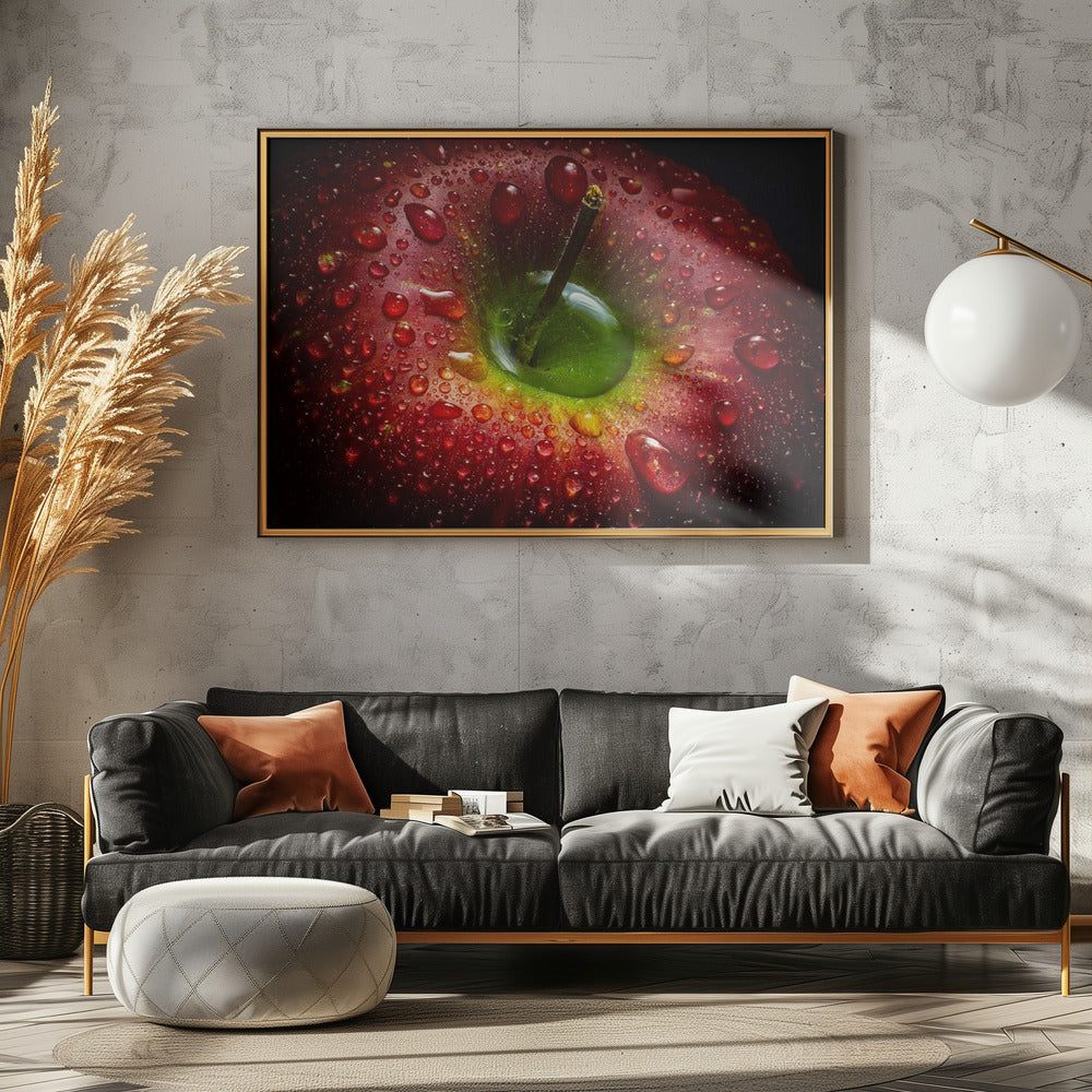 Roter Apfel | Poster - Kunstdruck