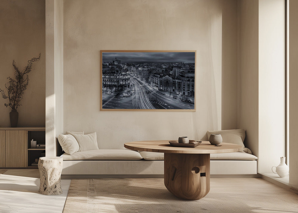 Madrids bylys | Plakater - Kunsttryk