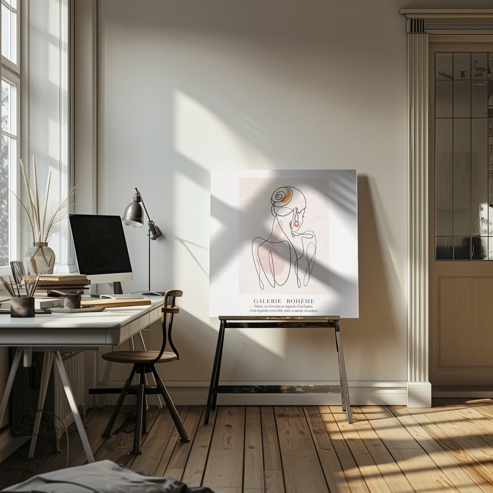 Line Girls | Canvas