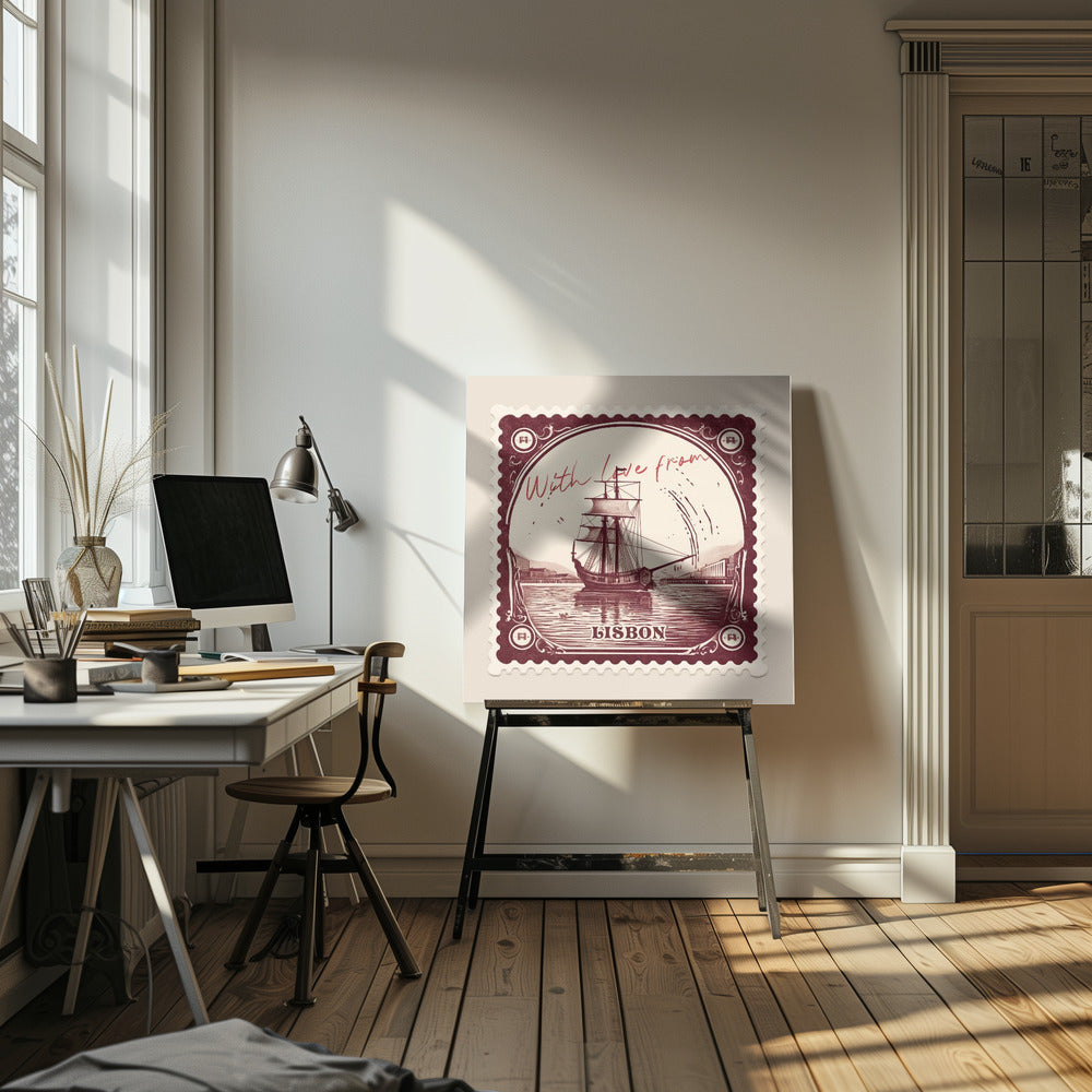 With Love From Lisbon | Canvas