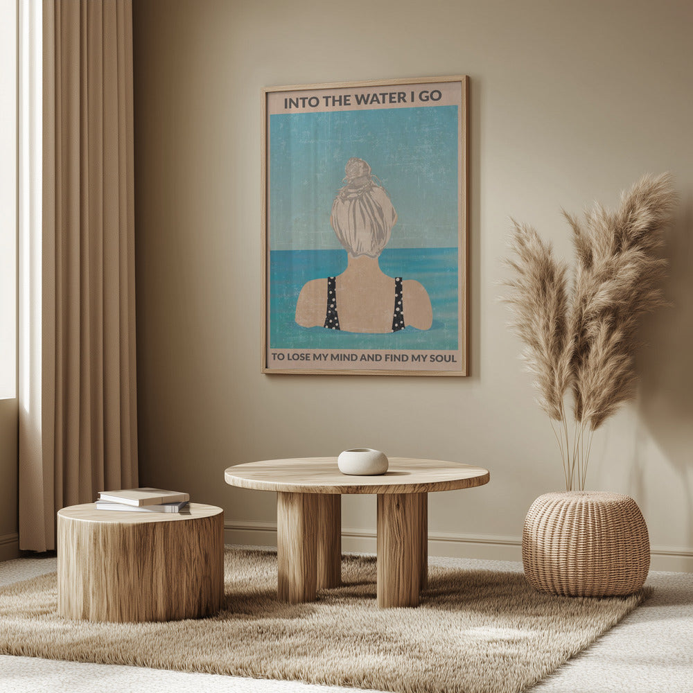 En el agua (plata) | Posters - Impresiones de Arte