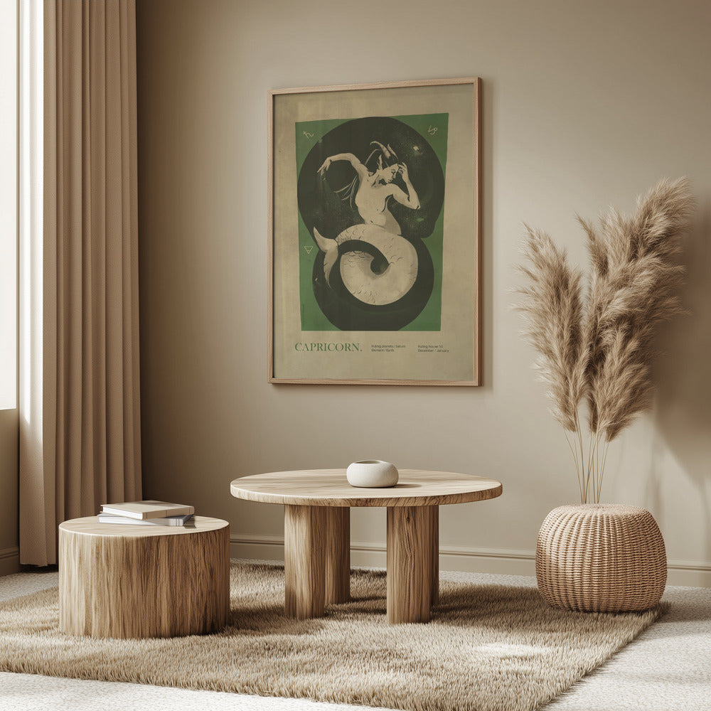 Steinbock-Druck | Poster