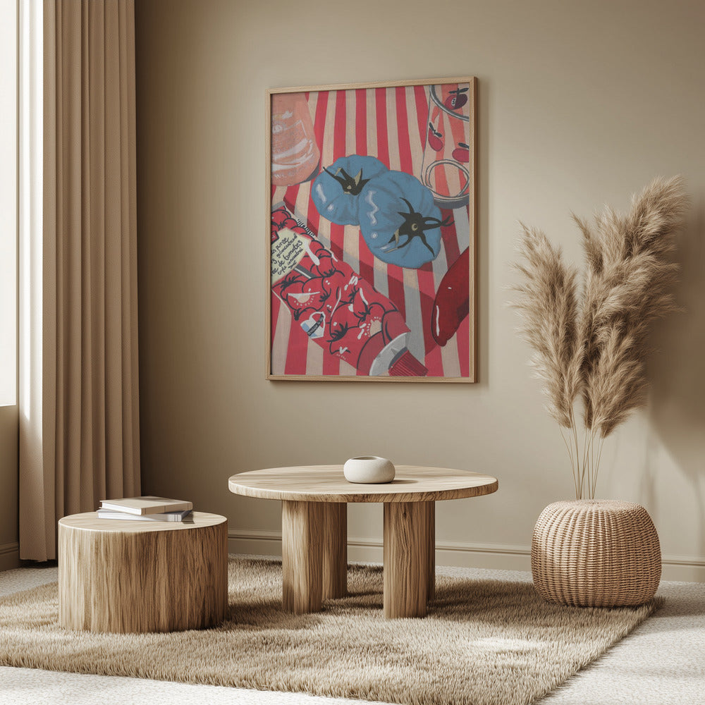 Blå tomater | Poster