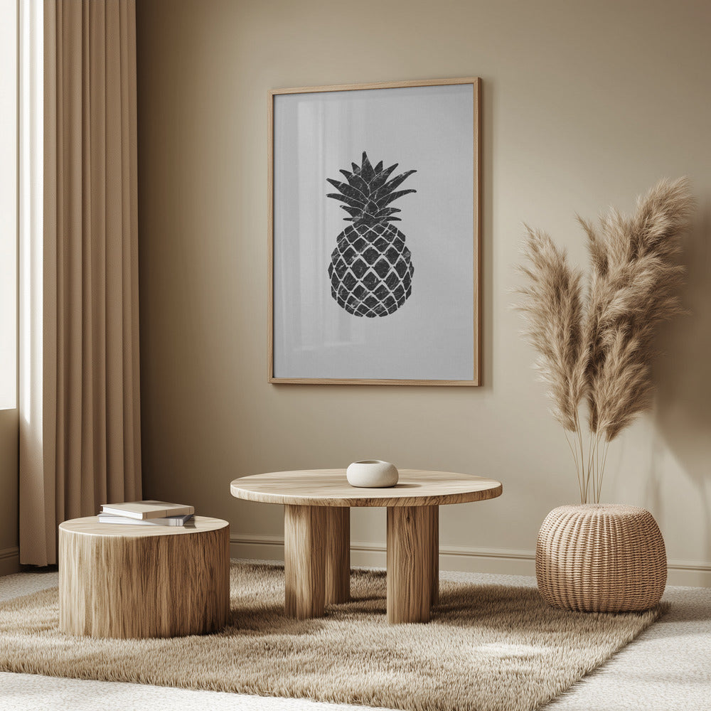 Marble Pineapple | Poster