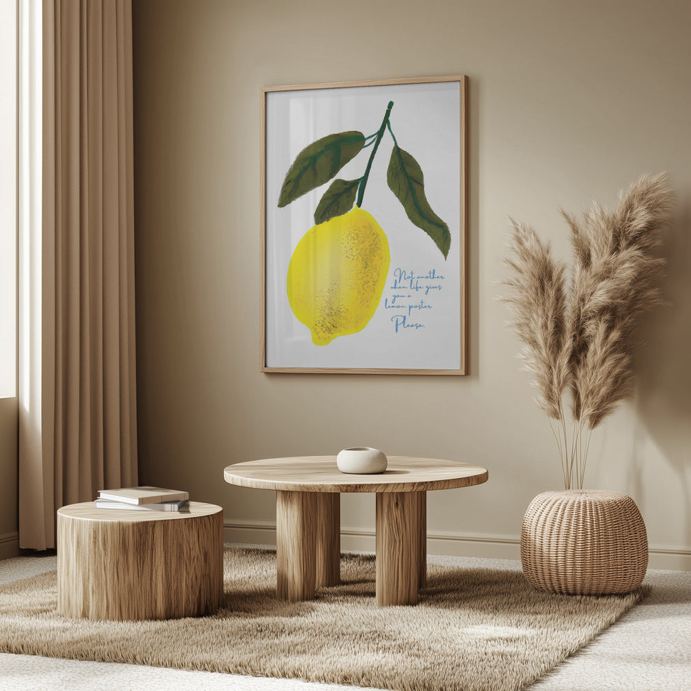Not Antoher Lemon | Poster