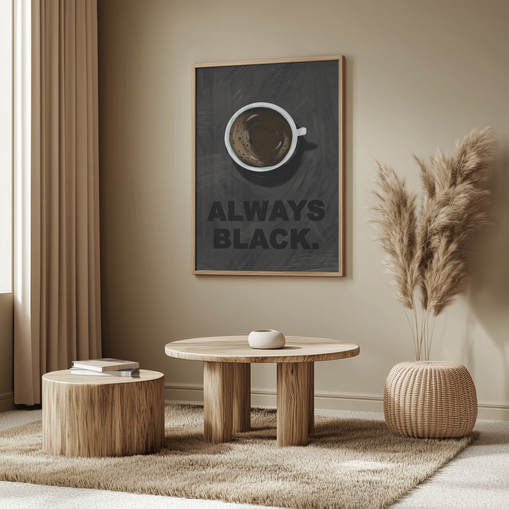 Svart kaffe | Poster