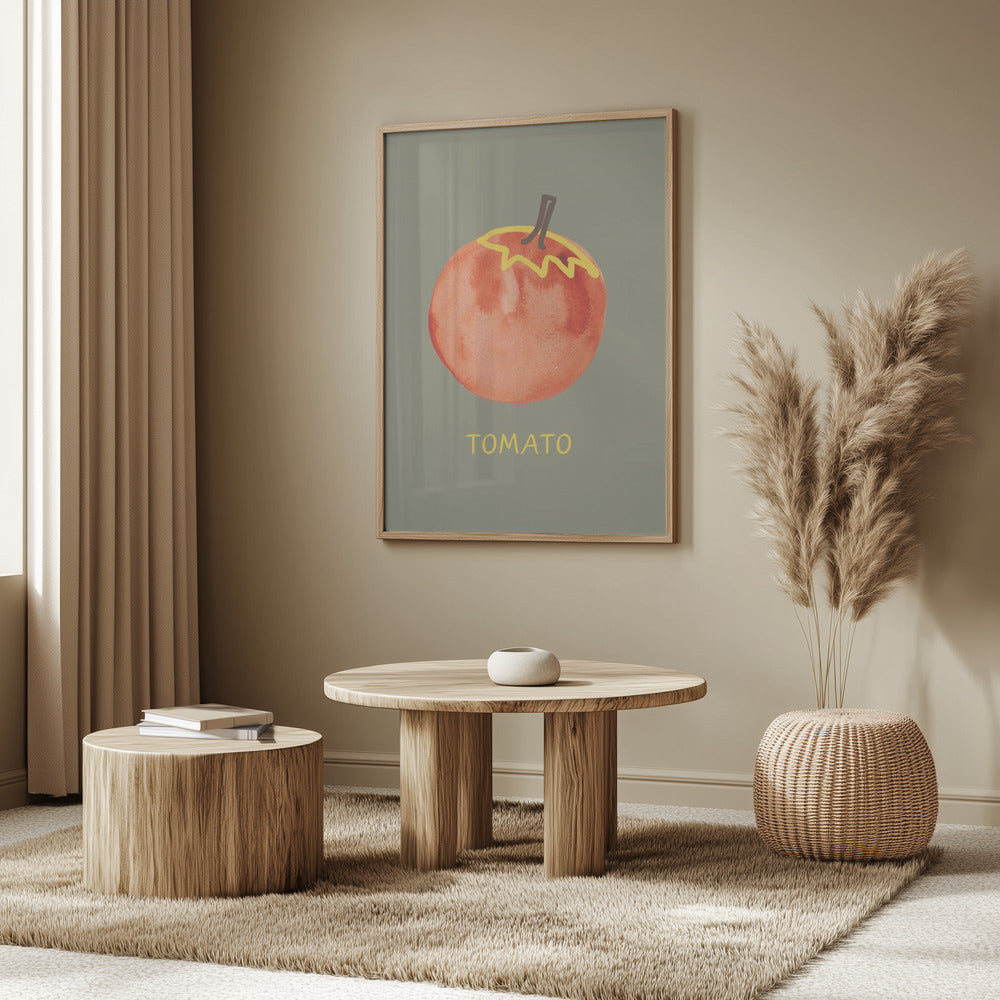 Tomato in Green | Poster