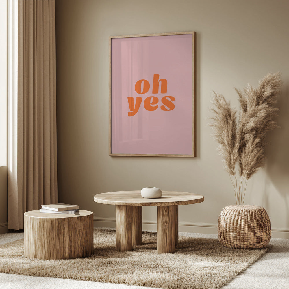 Åh ja | Plakater - Kunsttryk