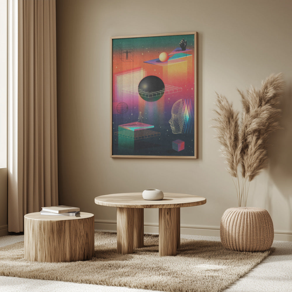Between Dimensions | Poster