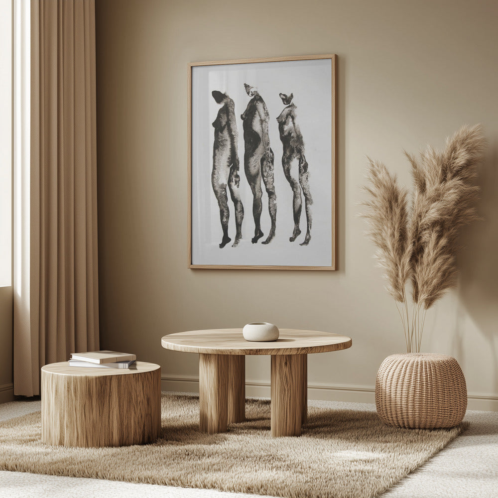 Figurstudie 3x | Poster