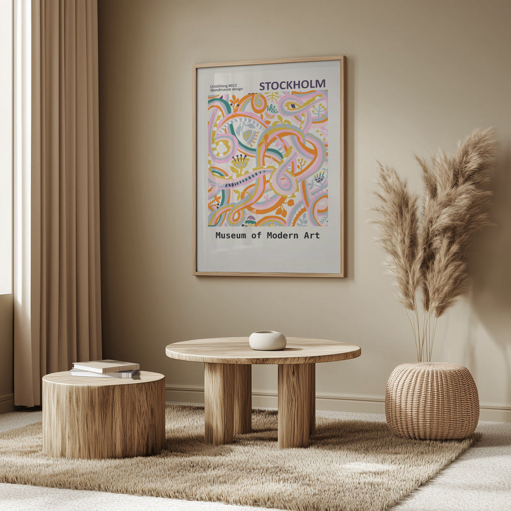 Botanische Dopamin-Ausstellung Stockholm | Poster