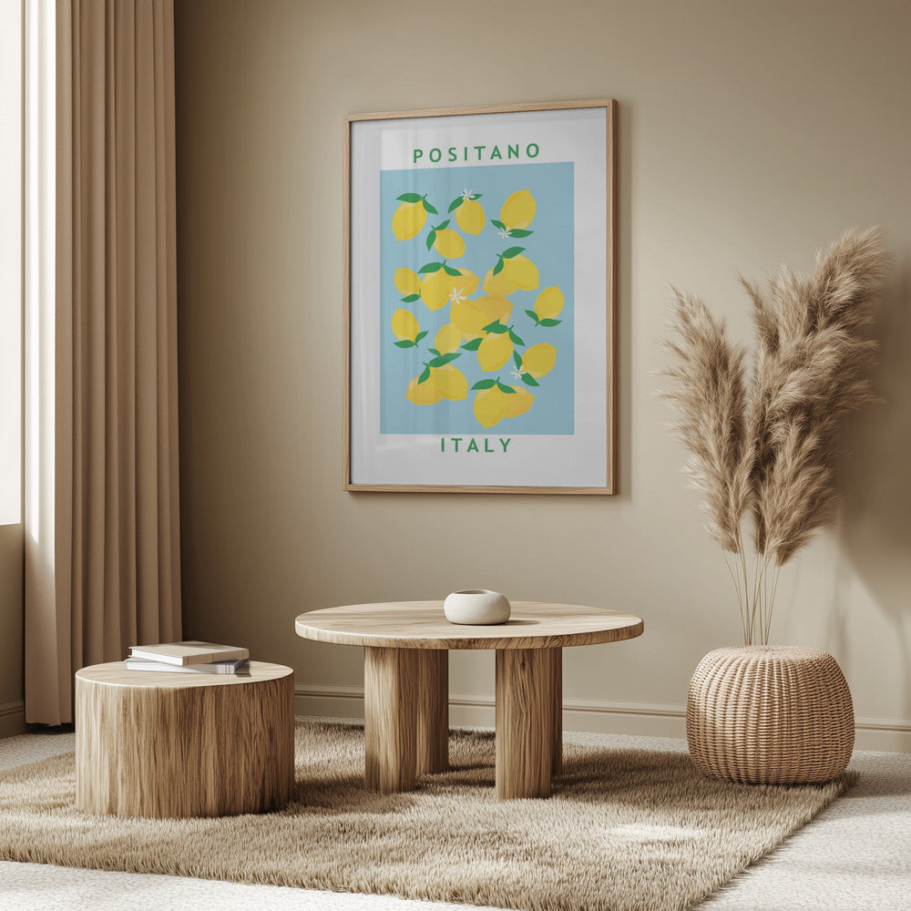 Lemons Flower Market | Poster