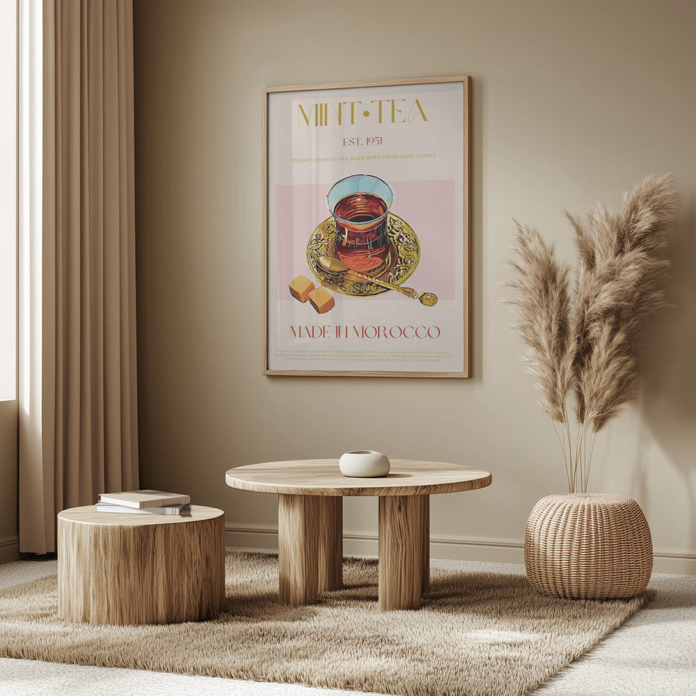 Marokkanischer Minztee | Poster
