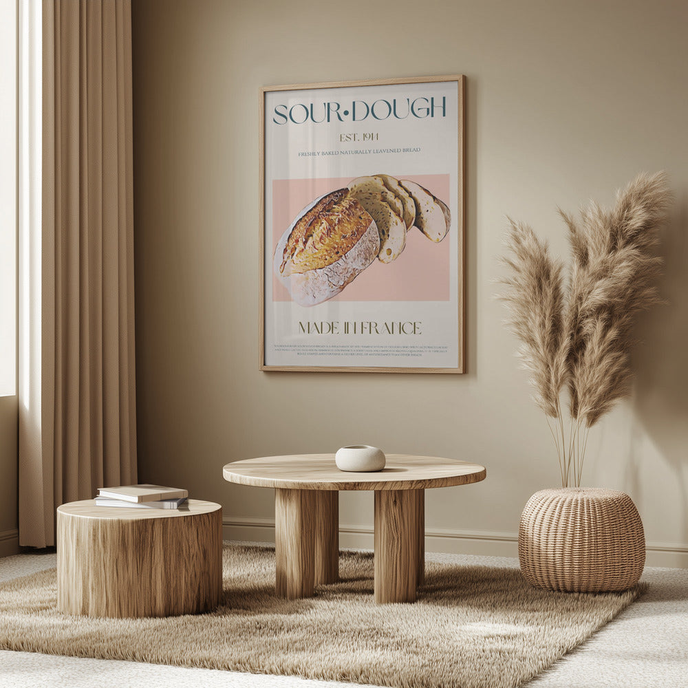 Französischer Brotgenuss | Poster
