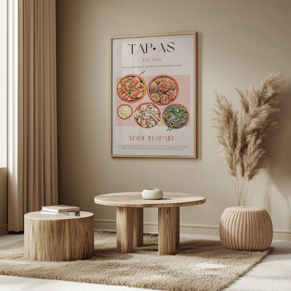 Geschmackvolle spanische Häppchen | Poster