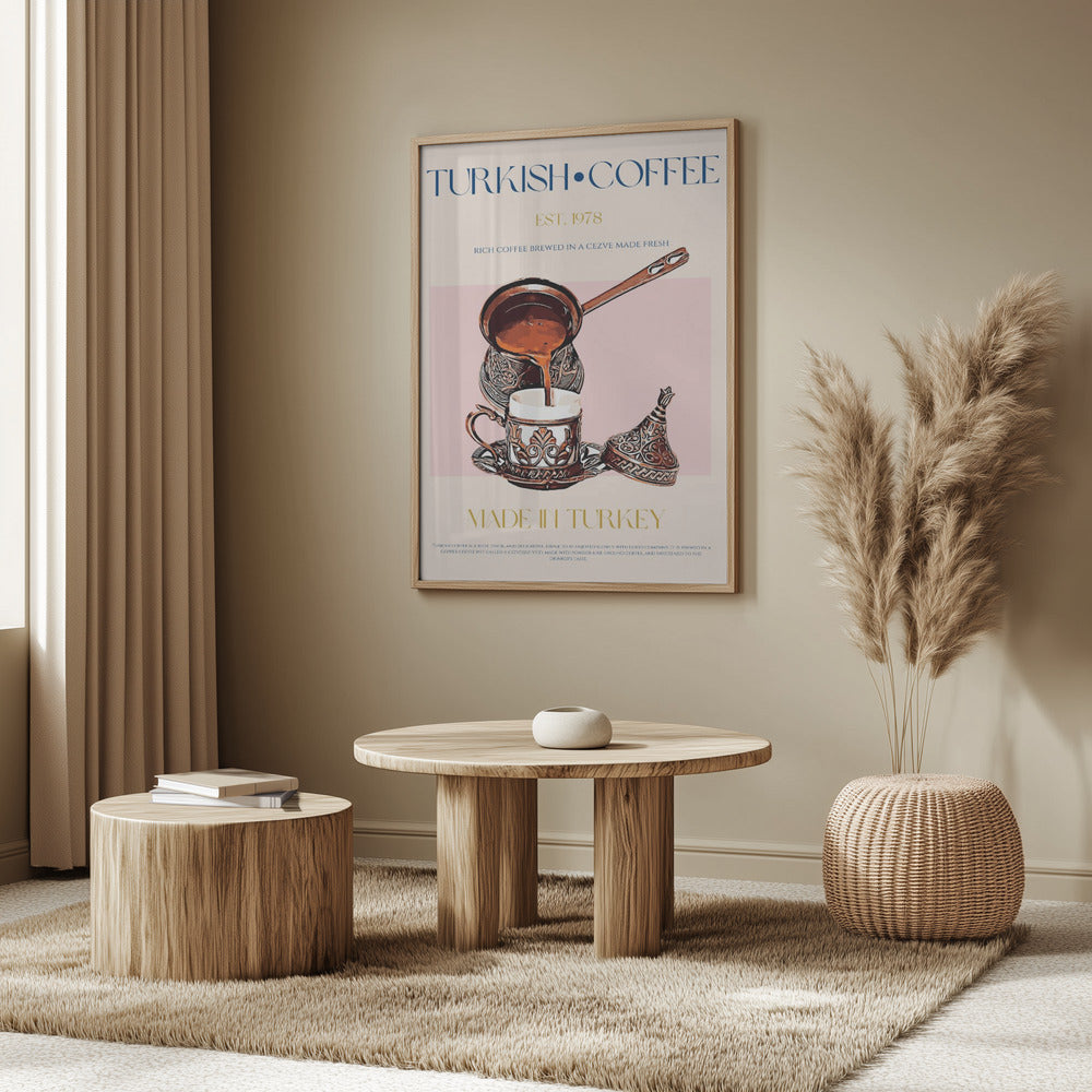 Turkiskt kaffetryck | Poster