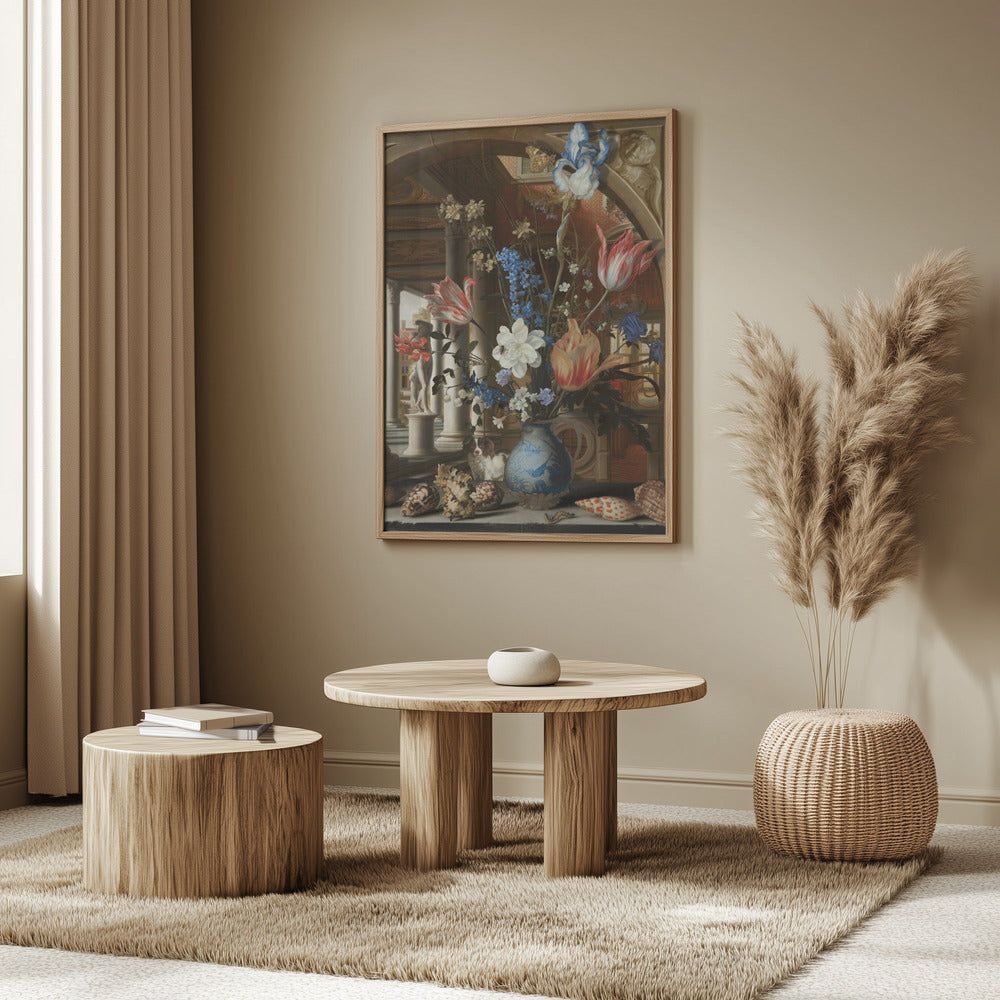 A Still Life With Perspective Dutch Masters Combined | Poster