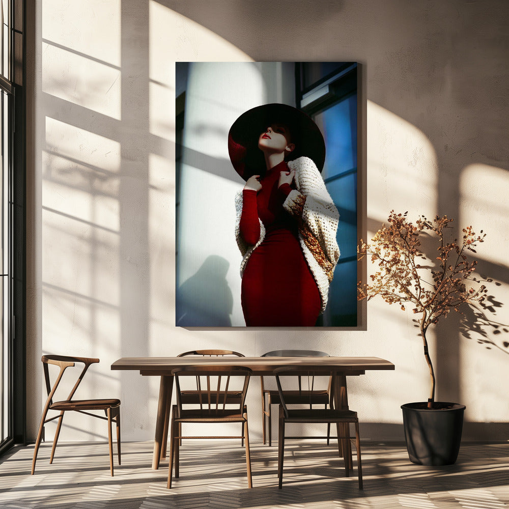 Elegance in Shadow | Canvas