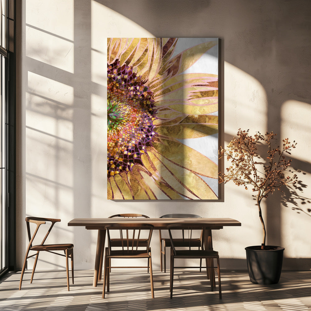 Tournesol doré | Tableaux sur Toile