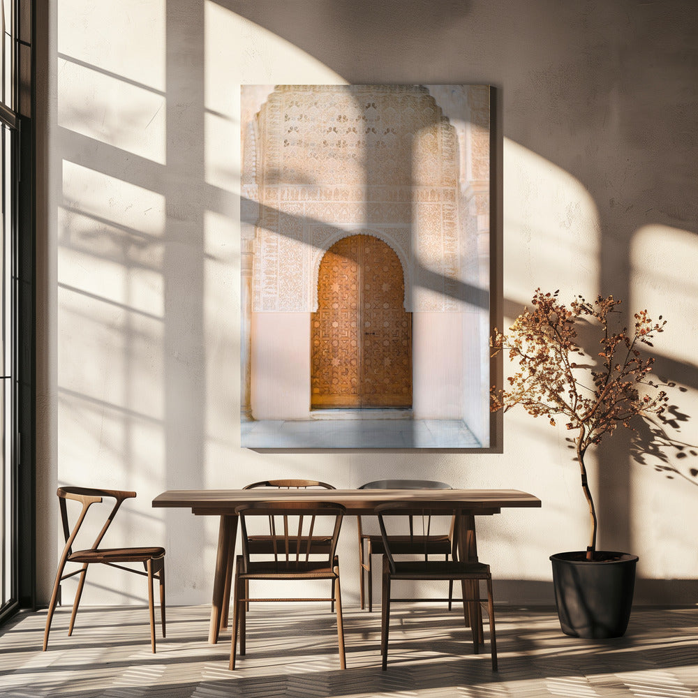 Alhambra door | Canvas