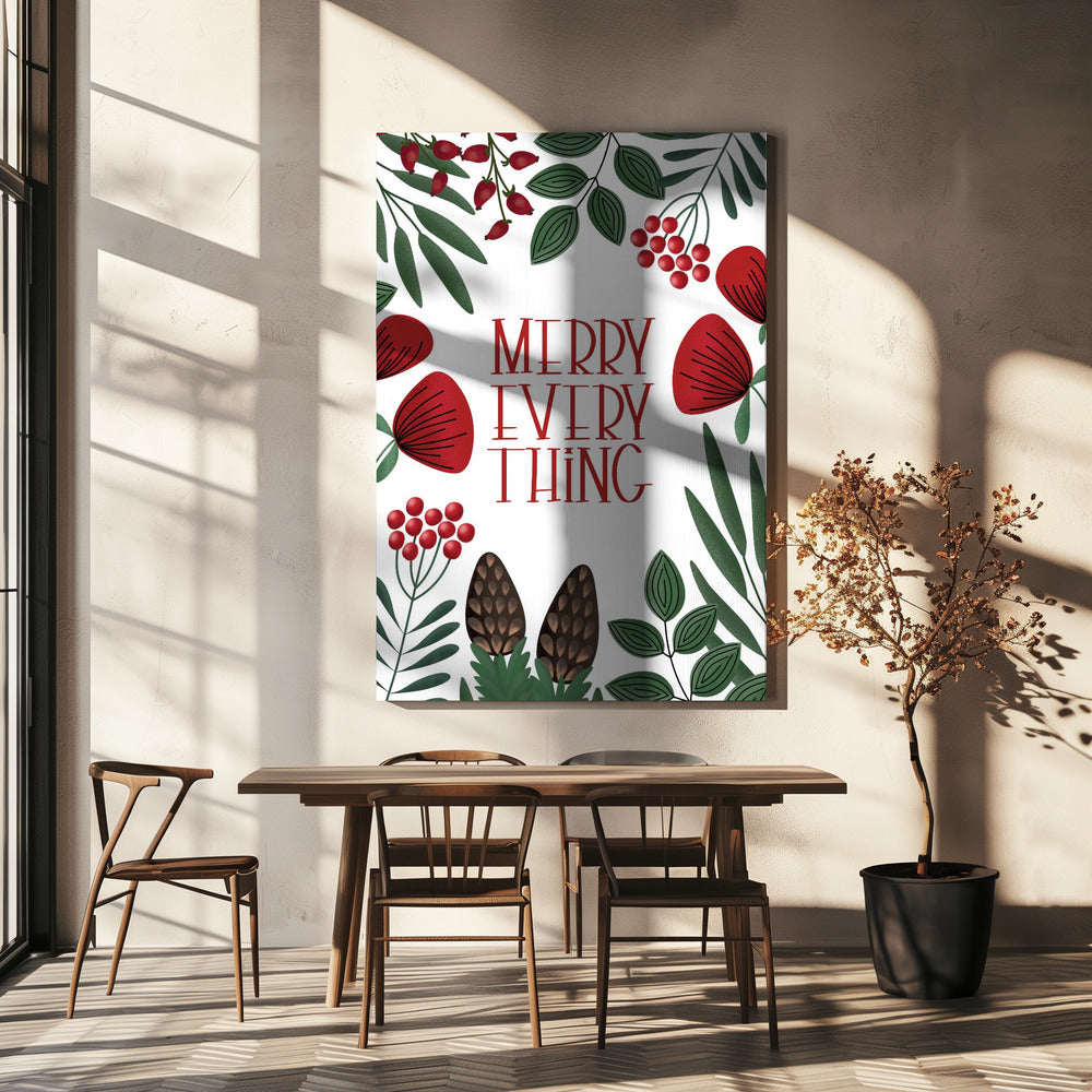 Merry everything | Canvas