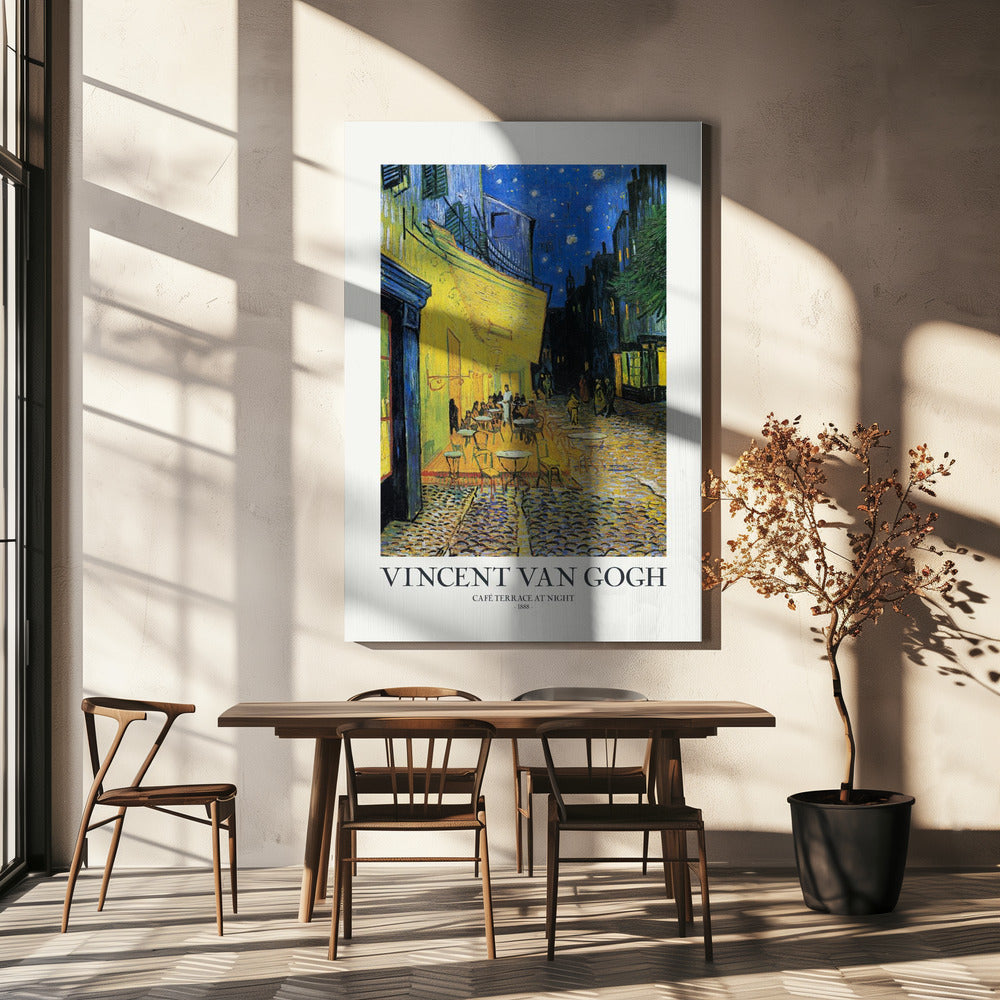 Café Terrace At Night | Canvas