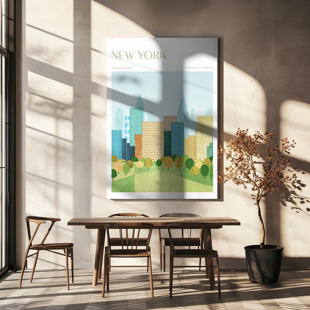 Nueva York, Central Park | Impresiones en Lienzo