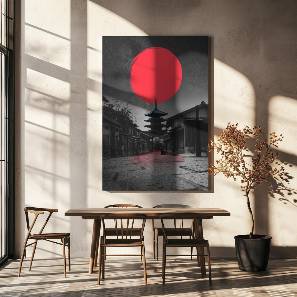 Lonely Temple | Canvas