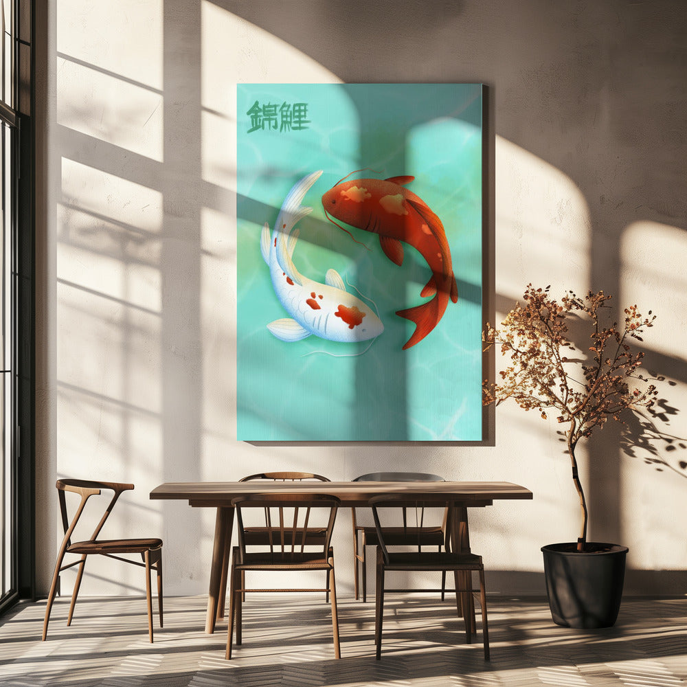 Koi Love | Canvas