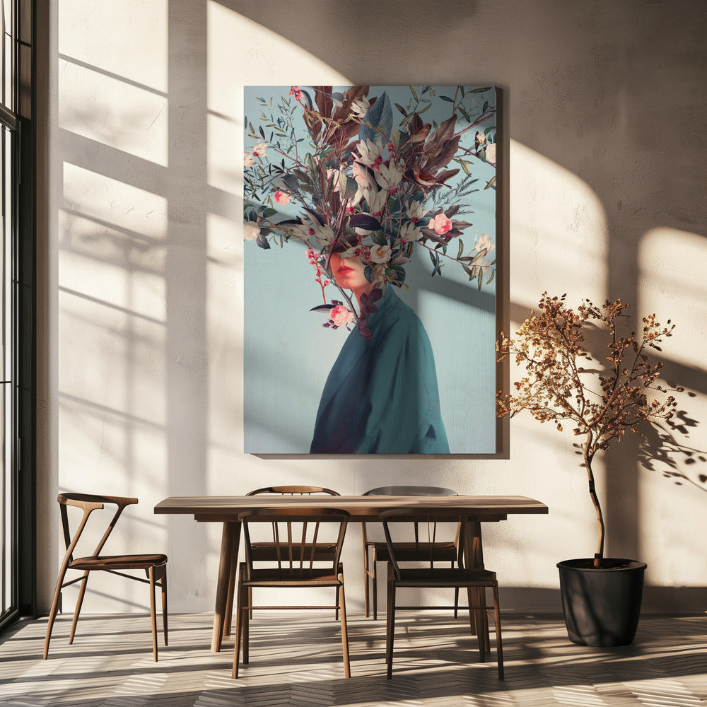 Ik was verborgen maar jij zag mij | Canvasprints