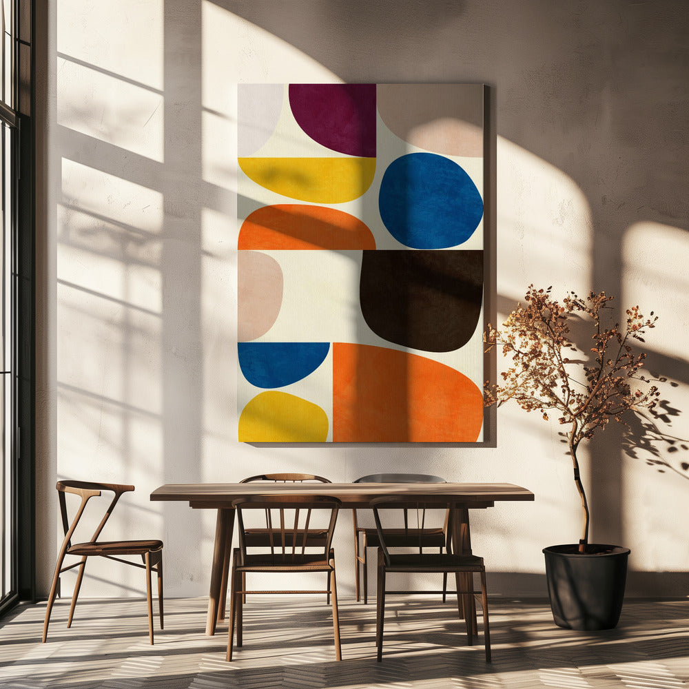 Vivid Bauhaus | Leinwand-Bilder