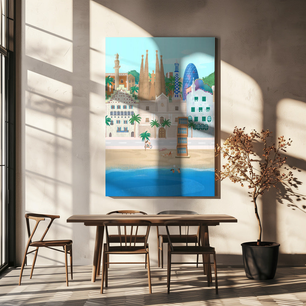 Barcelona | Canvastaulut
