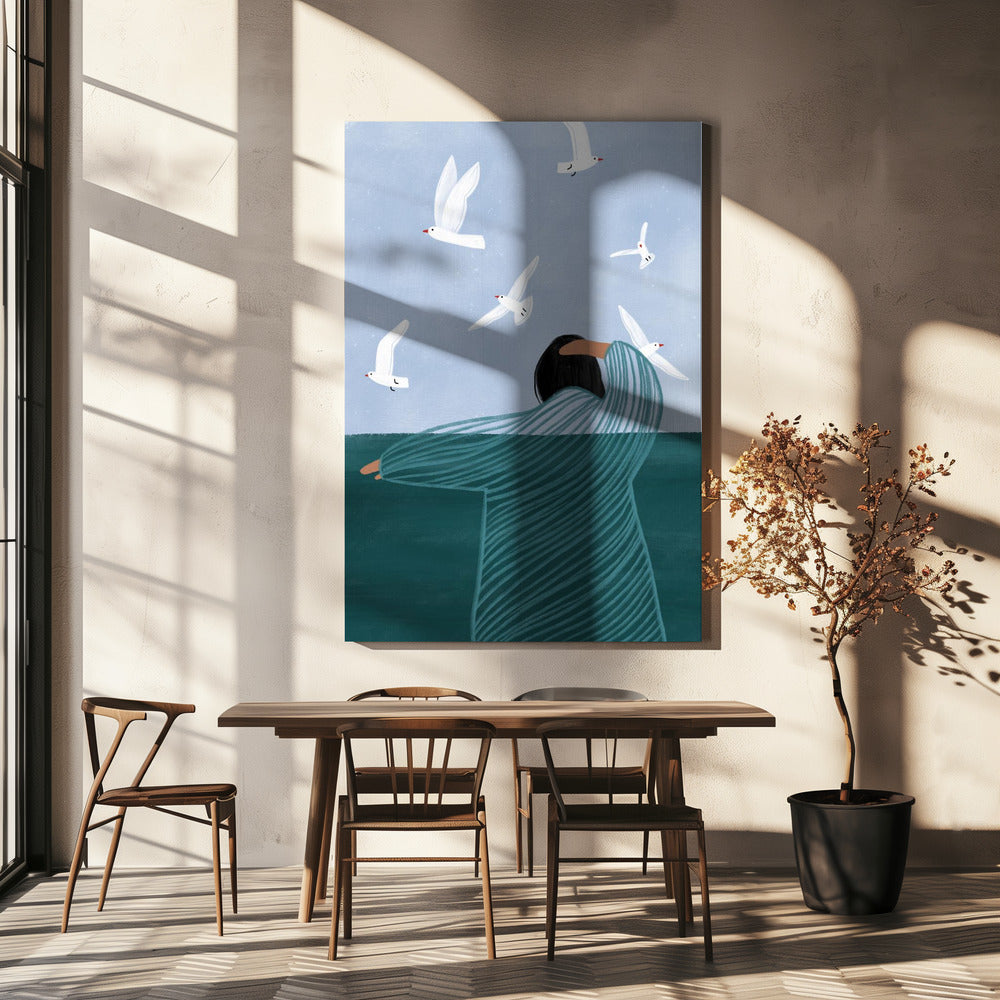 Lugn vid havet | Canvas