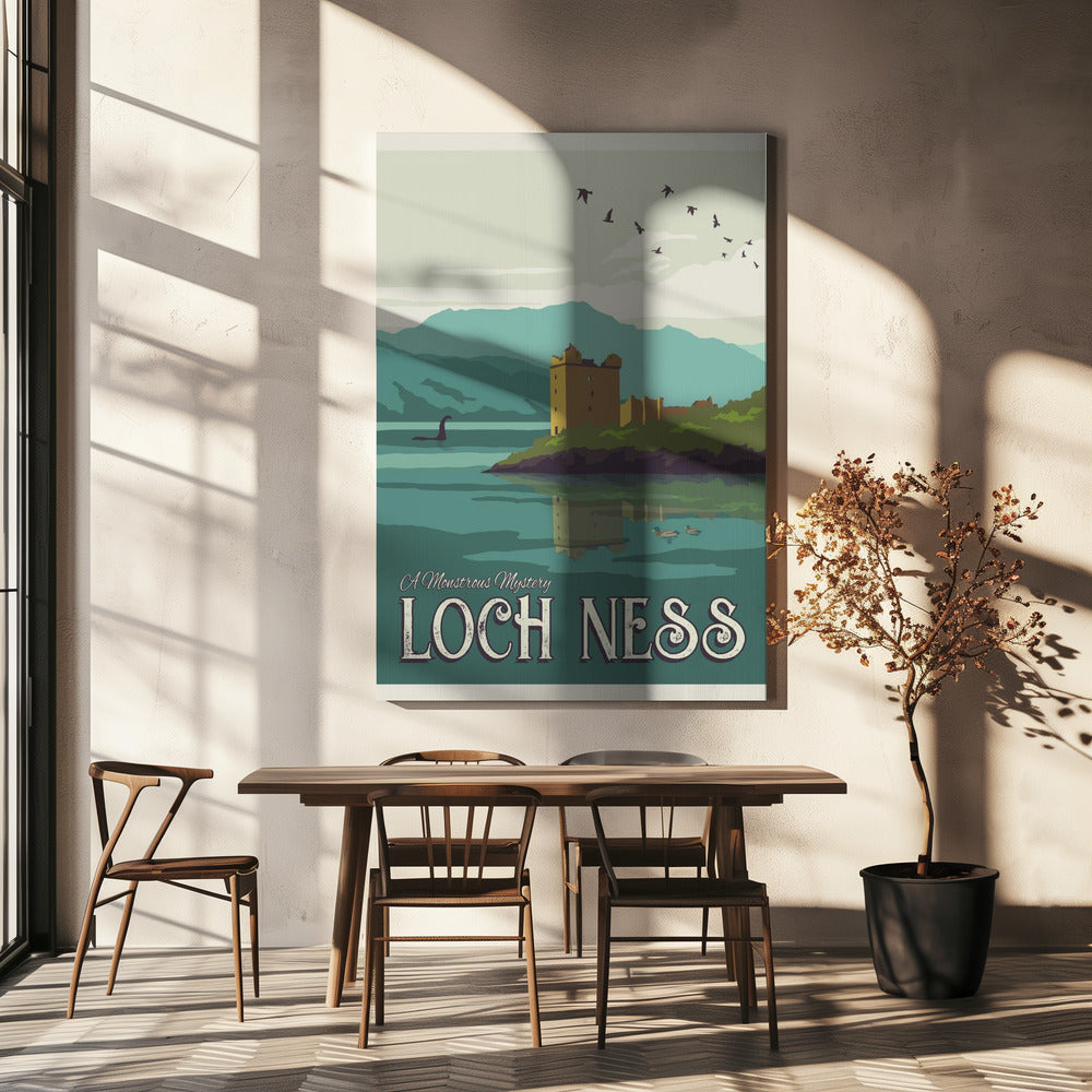 Impresión de viaje al lago Ness | Impresiones en Lienzo