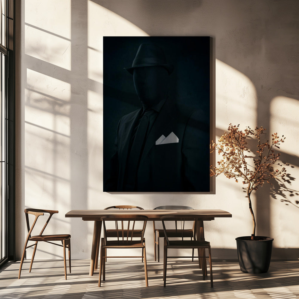 Hr. Black | Lærredsbilleder