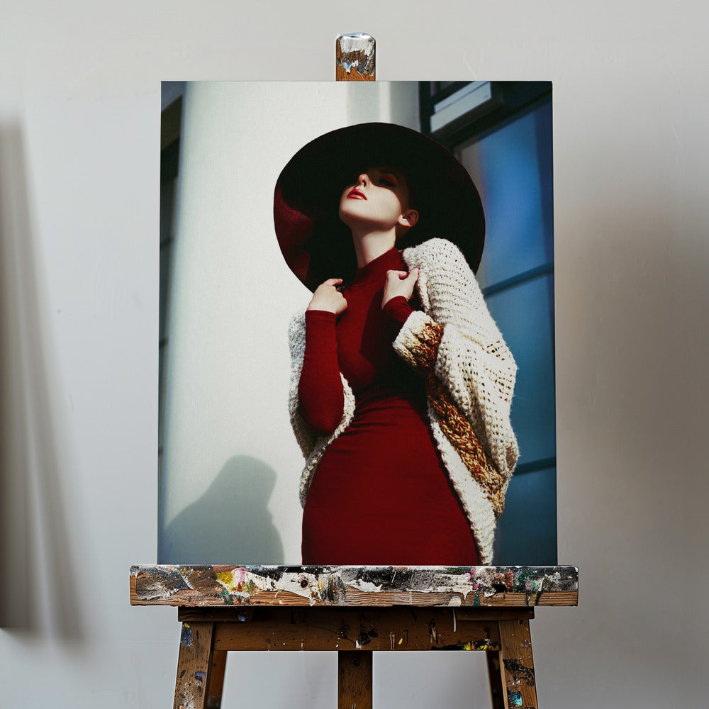 Elegance in Shadow | Canvas