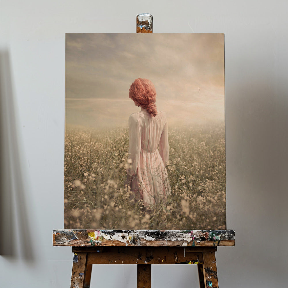 Felt i pastel | Lærredsbilleder