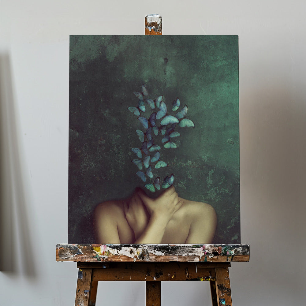 In my head butterflies | Canvas