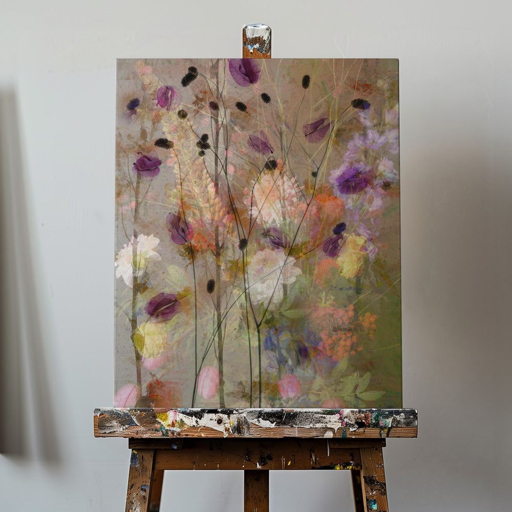Fleurs picturales | Tableaux sur Toile