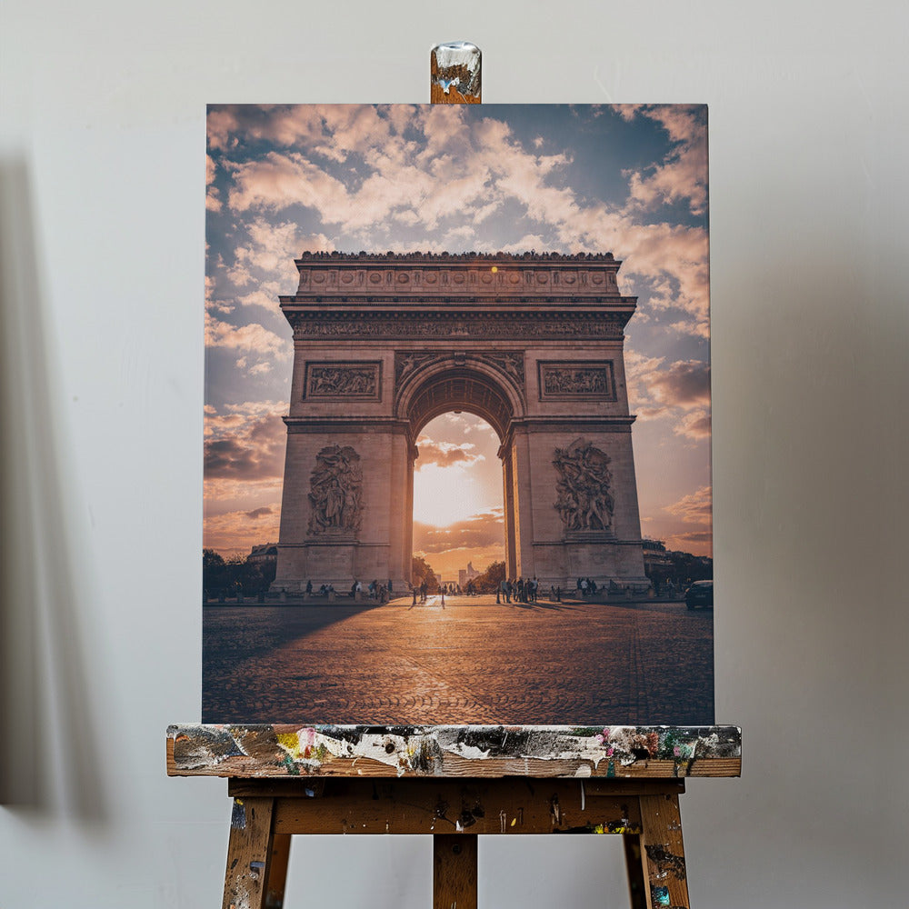 Goldener Bogen von Paris | Leinwand-Bilder