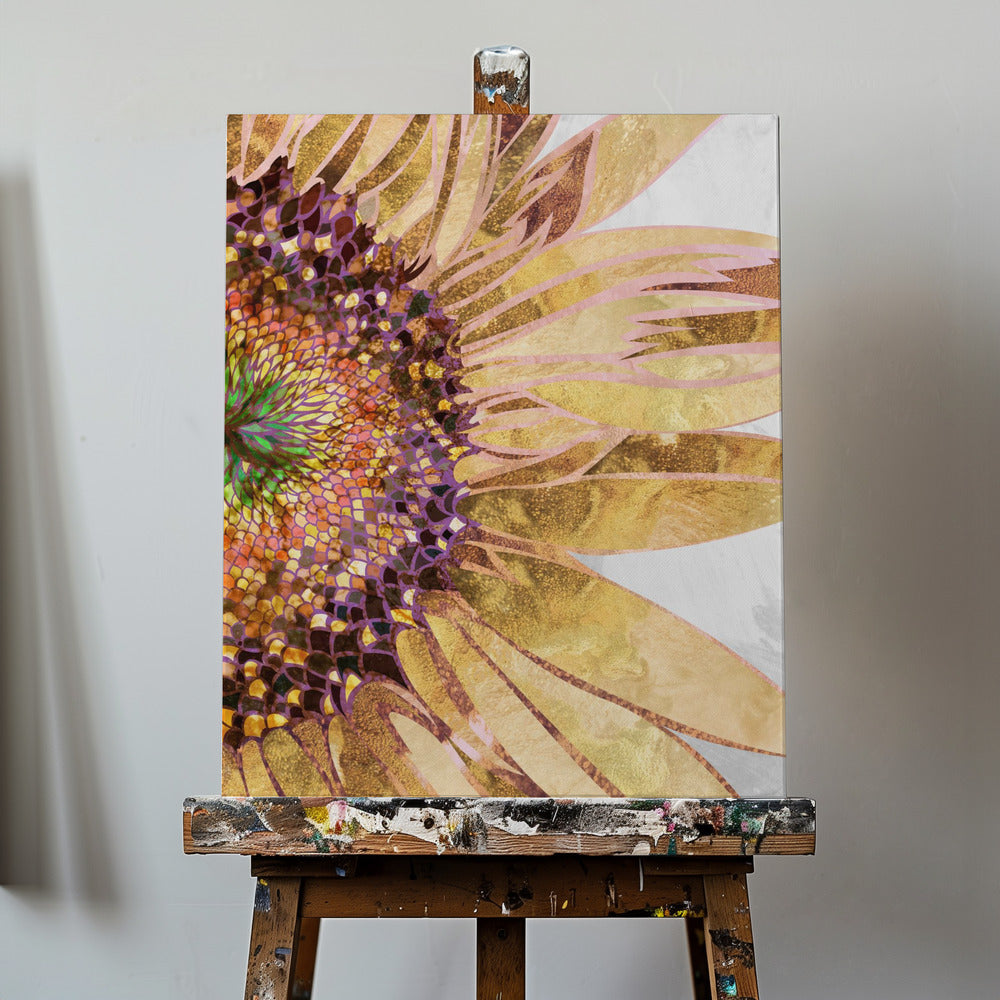 Tournesol doré | Tableaux sur Toile