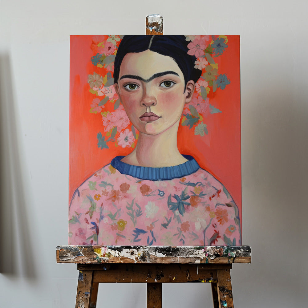 Junge Frida | Leinwand-Bilder