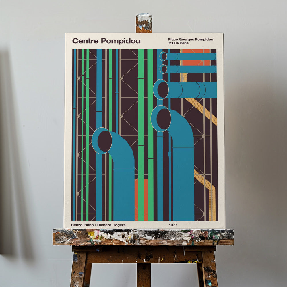 Pompidou | Canvas