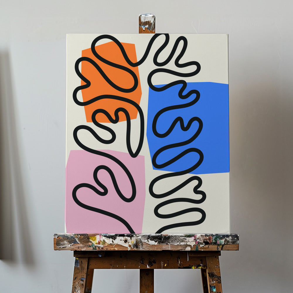 Les fabuleuses algues d'Henri Matisse #3 | Tableaux sur Toile