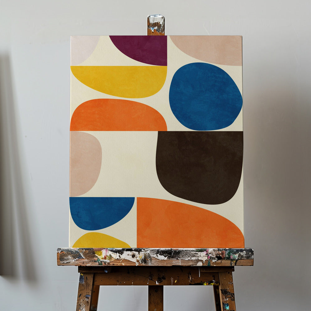 Vivid Bauhaus | Leinwand-Bilder