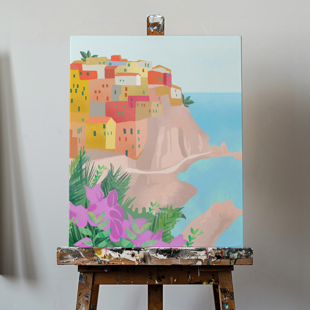 Cinque Terre, Italia | Canvastaulut