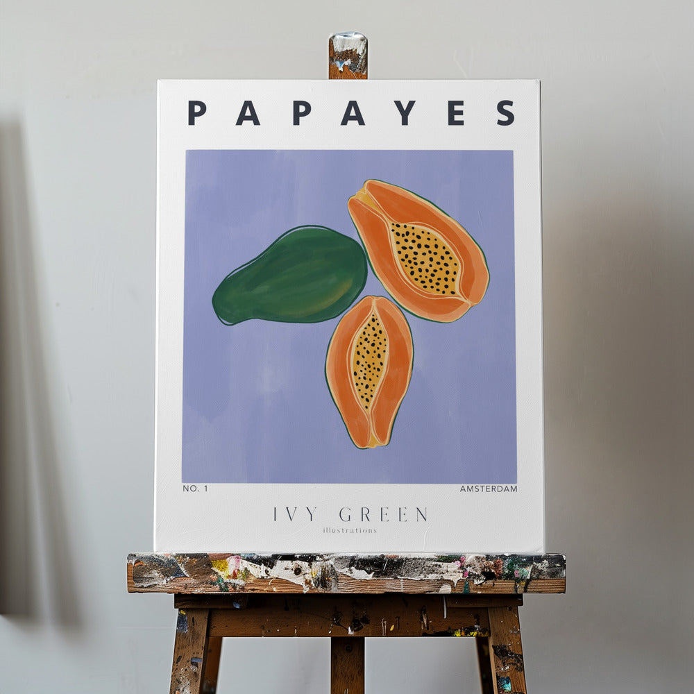 Papayas | Impresiones en Lienzo